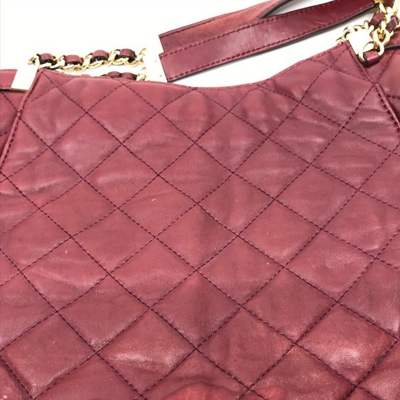 Michael Kors Brown Quilted Leather Shoulder Bag - Picture 5 of 8